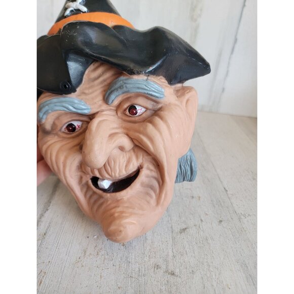 Telco AS IS witch hanging face prop home decor Halloween‎ unique - Picture 4 of 8